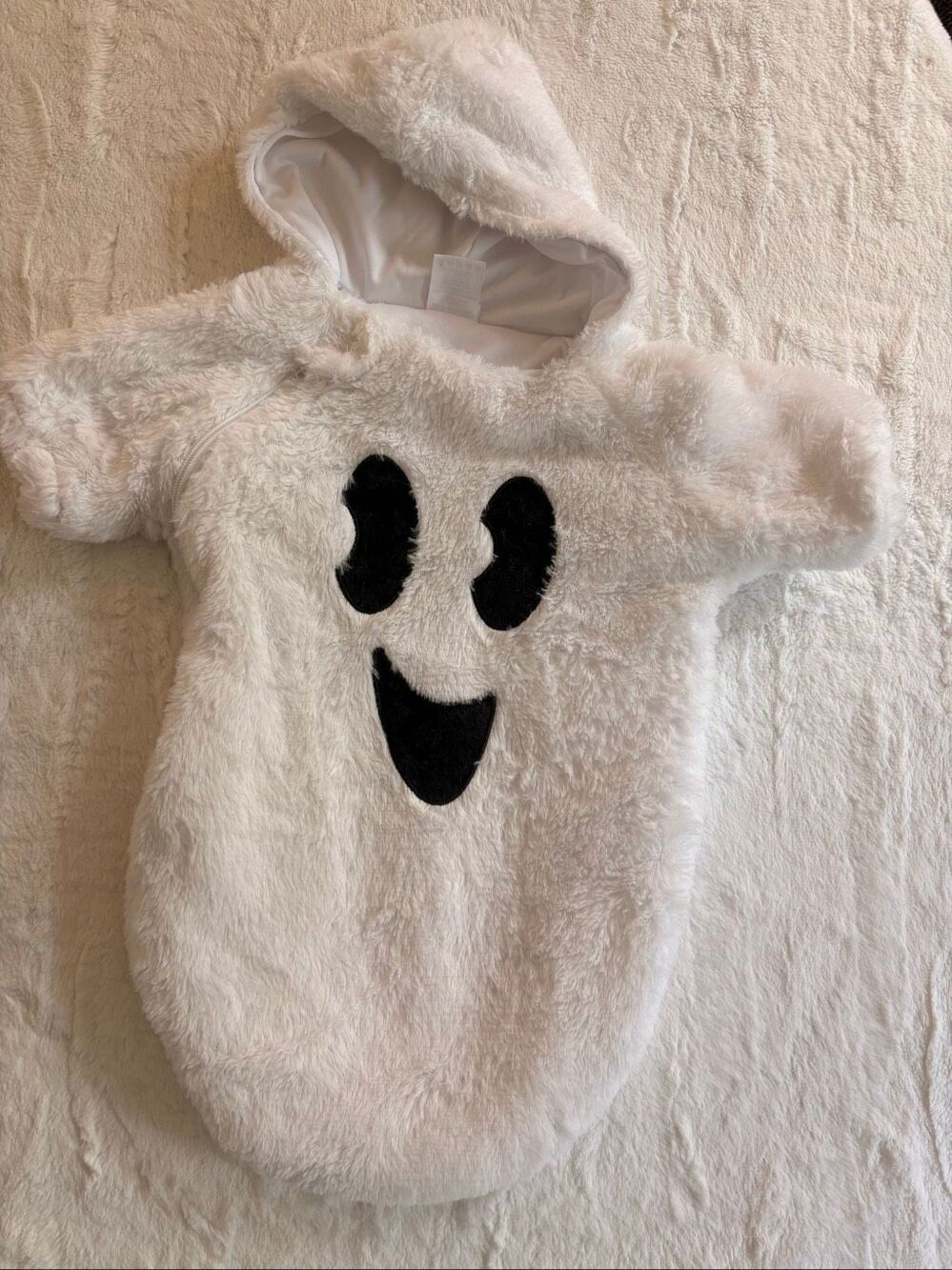 Spirit Halloween Baby Ghost Costume size 0-9 months